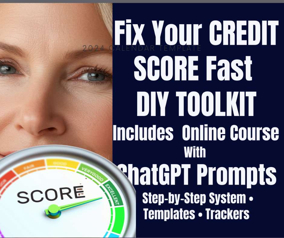 Repair Your Credit Score and Take Control Of Your Personal Finance